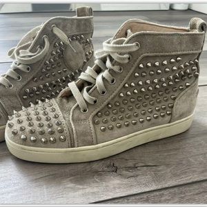 Rare. Christian louboutin stud sneaker. Women 38.5